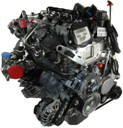Iveco van Engine